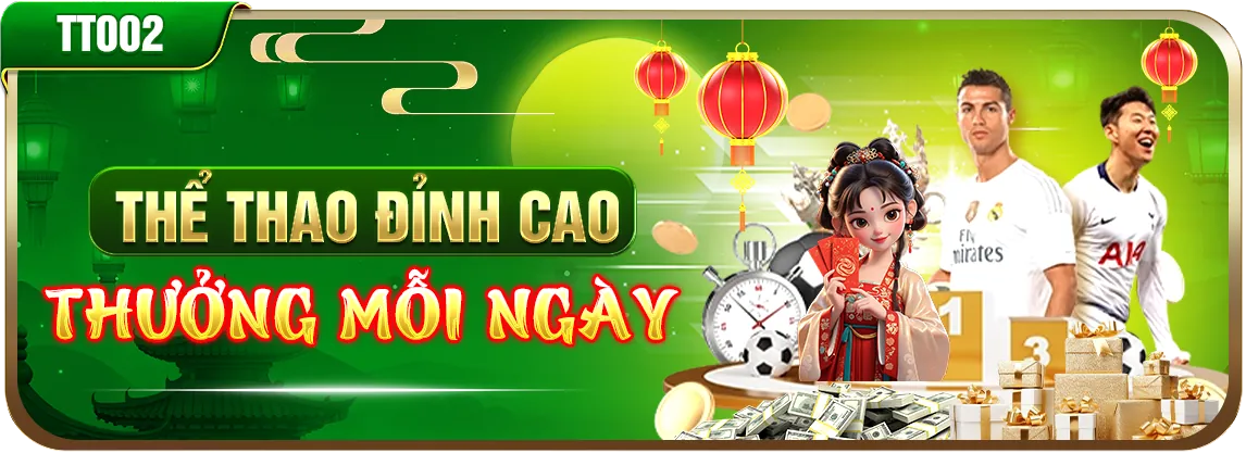 Banner khuyến mãi hoàn trả hàng ngày vnxx